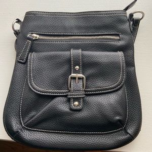 Cross-body satchel purse